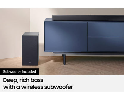 Samsung B-Series Soundbar HW-C450/XM 2.1ch with Sub woofer / HWC450 Sound bar