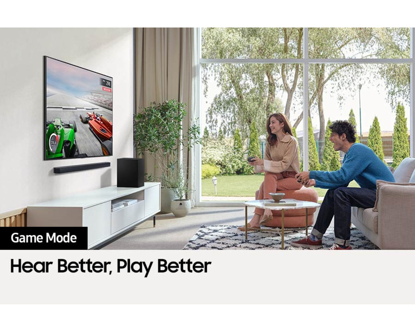 Samsung B-Series Soundbar HW-C450/XM 2.1ch with Sub woofer / HWC450 Sound bar