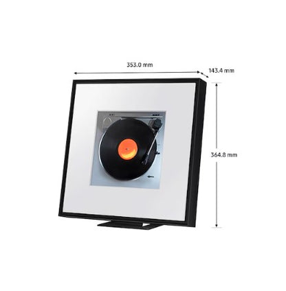 Samsung Music Frame HW-LS60D/XM Wireless Speaker Dolby Atmos Sound Bar Q-Symphony Soundbar (Black) HWLS60D