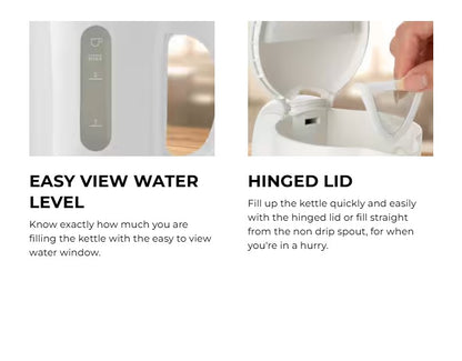 Kenwood Kettle JKP250 Electric Kettle 500ml (White) (Travel Kettle)