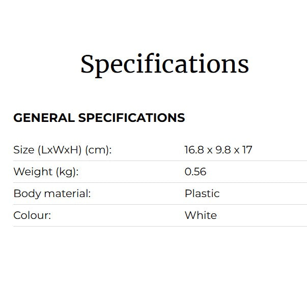 Kenwood Kettle JKP250 Electric Kettle 500ml (White) (Travel Kettle)