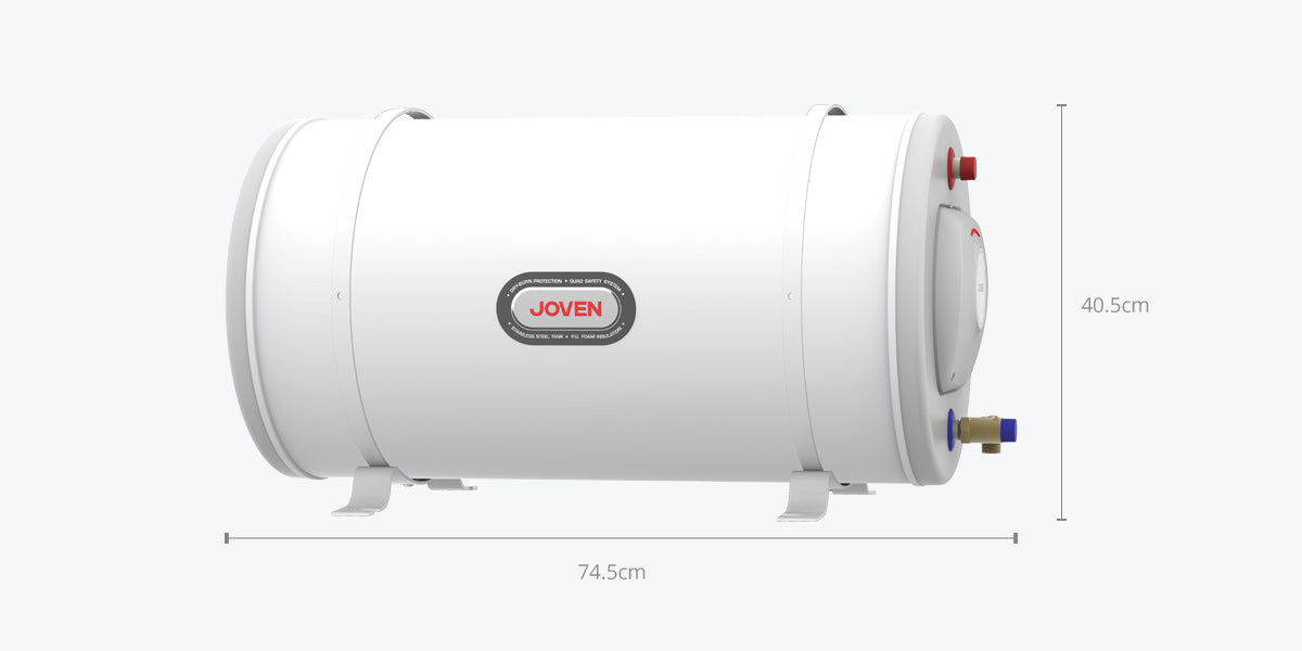 Joven 50L Horizontal Multipoint Hot Water System JSH50/JSH50IB Storage Water Heater