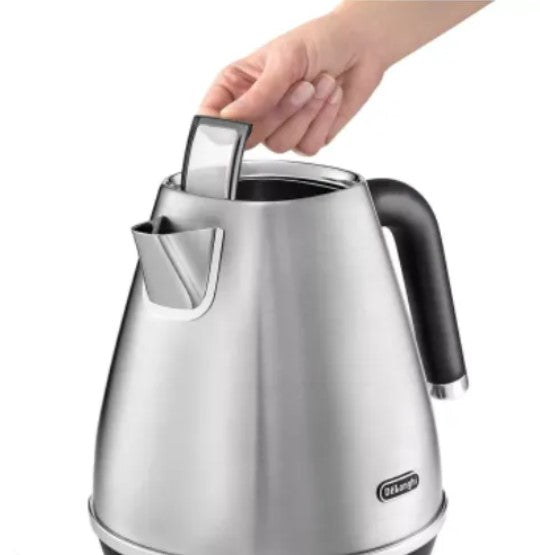 Delonghi 1.7L Distinta Flair Kettle Finesse KBI2001.S Stainless steel 2000W (Silver)