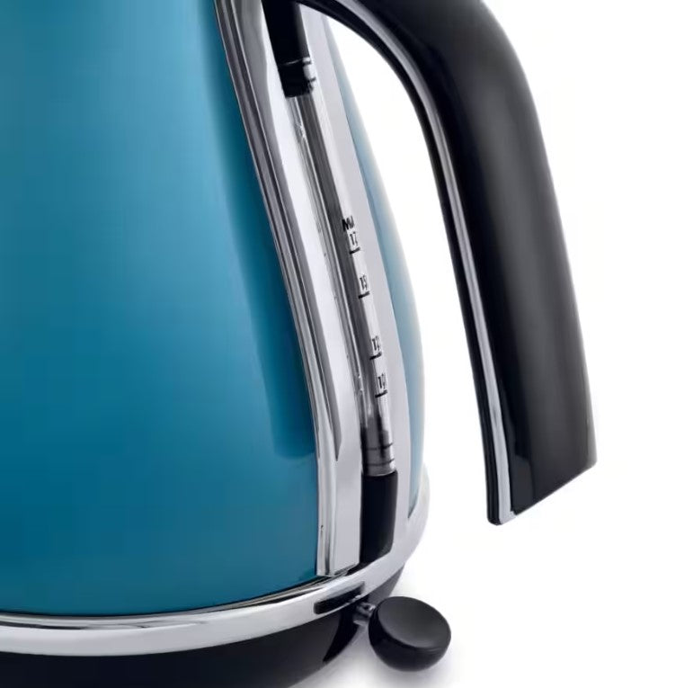 Delonghi 1.7L KBO2001 Icona Classic Electric Kettles KBO2001.B (Blue) Stainless steel