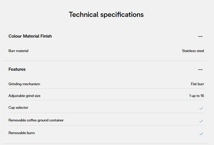 DeLonghi KG79 Burr Coffee Grinder