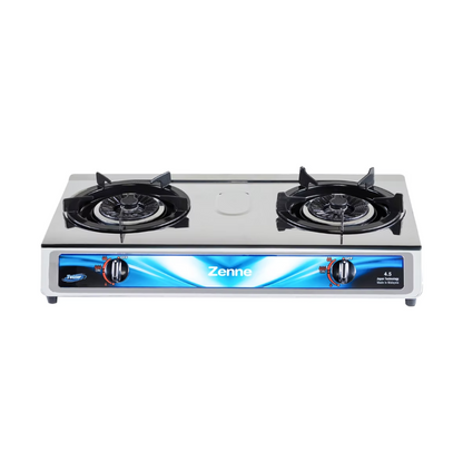 Zenne Double Gas STOVE KGS401C Gas Cooker Original Twister