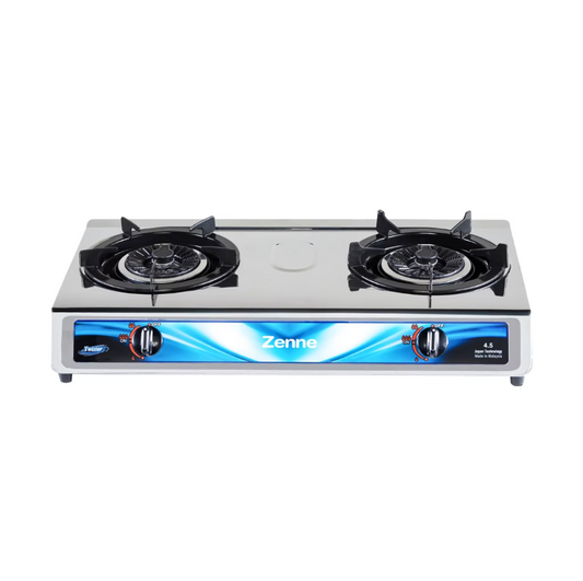 Zenne Double Gas STOVE KGS401C Gas Cooker Original Twister