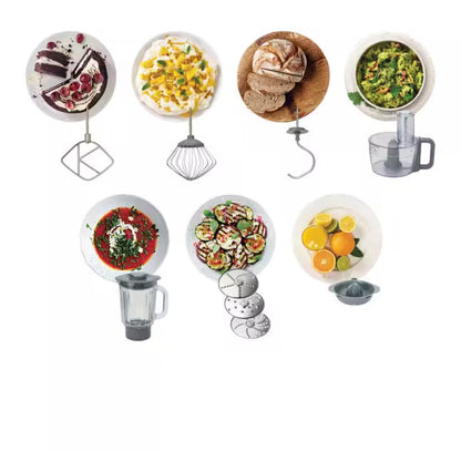 Kenwood cake Mixer KHC29 1000W with Multi Attachment - KHC29.JOSI PROSPERO