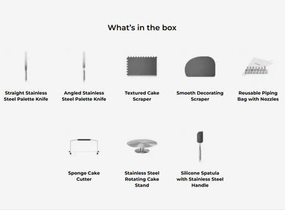 Kenwood Cake Decorating Set Baking Tools KWSD100 Original