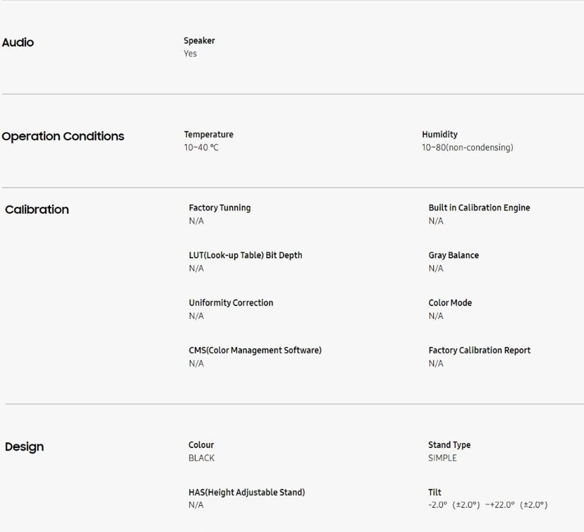 Samsung 27" M5 Smart Monitor (Black) LS27AM500NEXXS