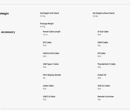 Samsung 27" M5 Smart Monitor (Black) LS27AM500NEXXS