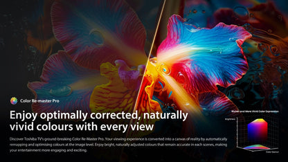 Toshiba 75" QLED Google Tv 75M550NP