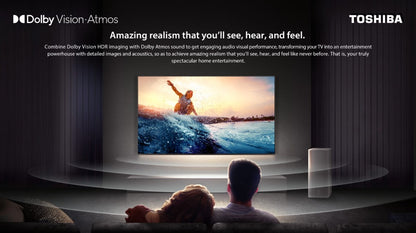 Toshiba 75" QLED Google Tv 75M550NP