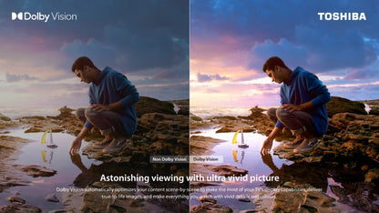 Toshiba 75" QLED Google Tv 75M550NP