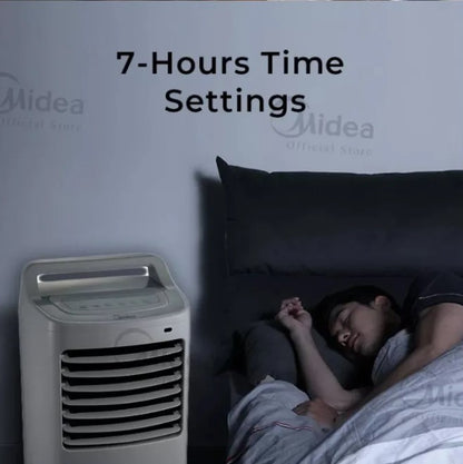 Midea 10L Air Cooler MAC-120AR with 3 speed MAC120AR 60W Eco Cooling (White)