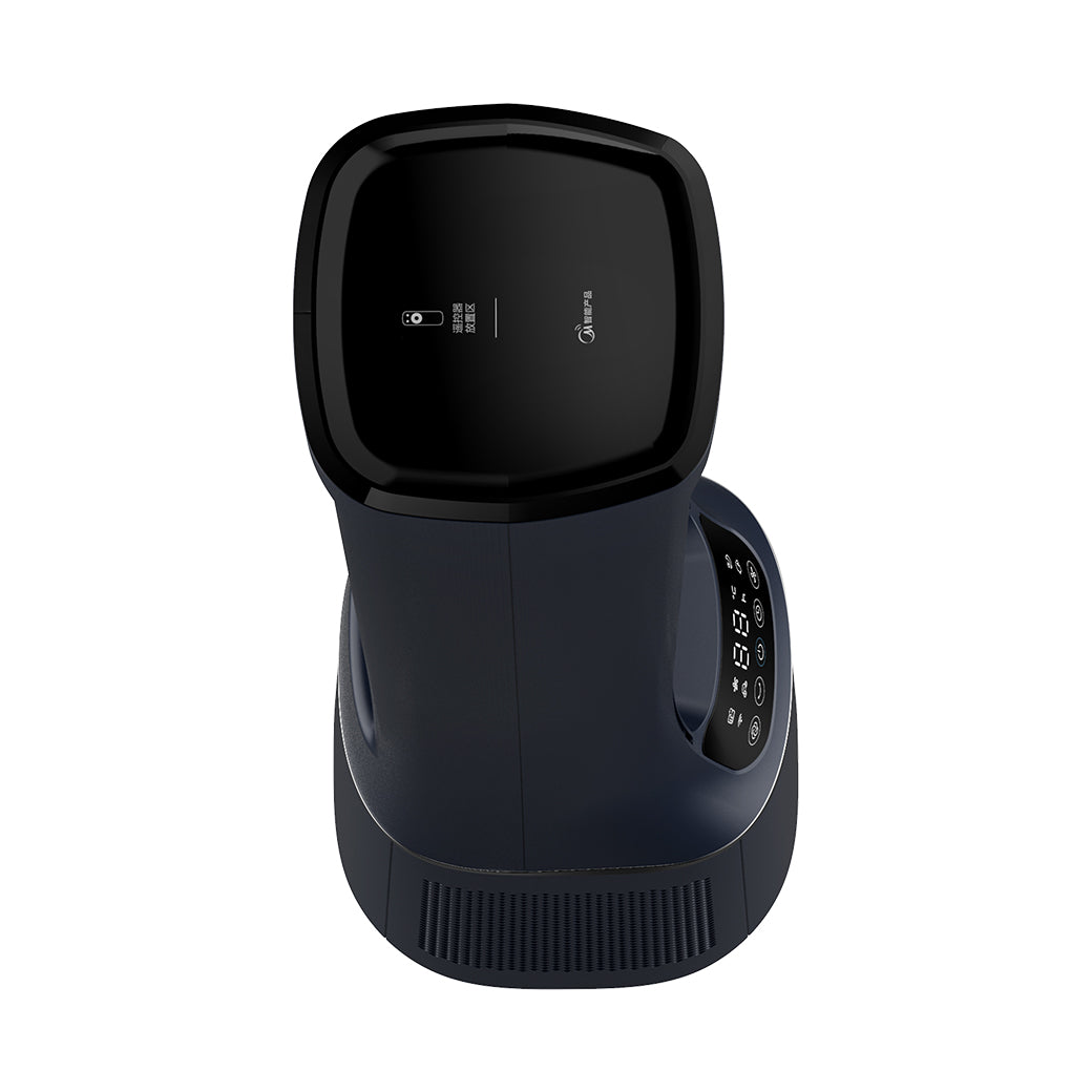 Midea Bladeless Fan with Air Purifier MBF-150P (Blue) SensiCool Technology (Air Volume ≥ 20 m³/min) MBF150P HEPA