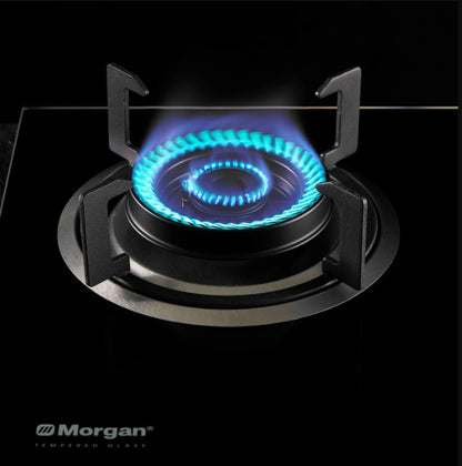 Morgan 2 Burner Built In Tempered Glass Hob MBH-SD2112 / MBHSD2112