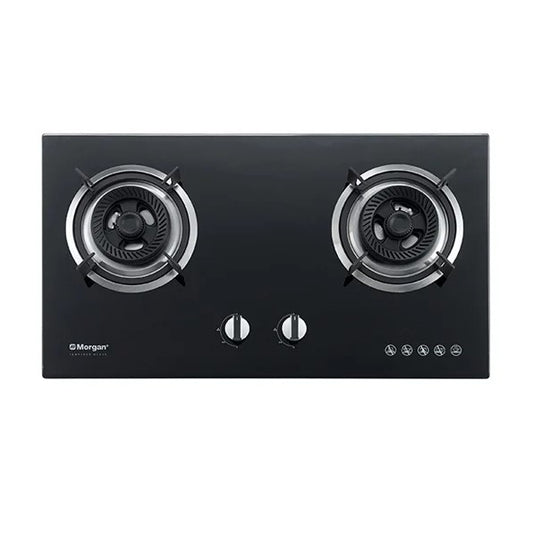 Morgan 2 Burner Built In Tempered Glass Hob MBH-SD2112 / MBHSD2112