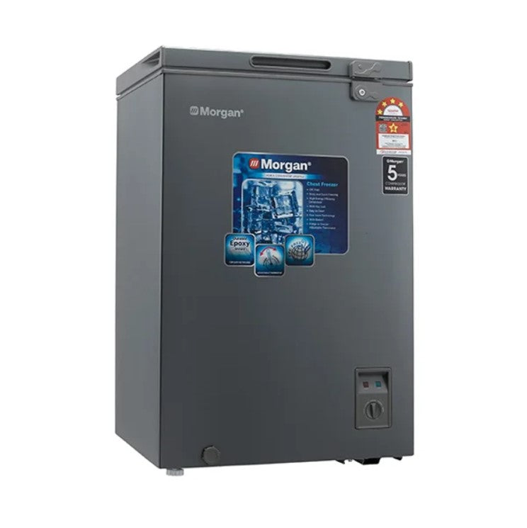 Morgan 102L MCF-H105S Chest Freezer MCFH105S (Dark Grey)