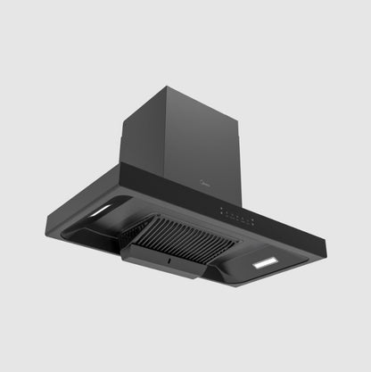 Midea 1500m3/hr Premium Cooker Hood MCH-90B88(BK) / MCH90B88BK