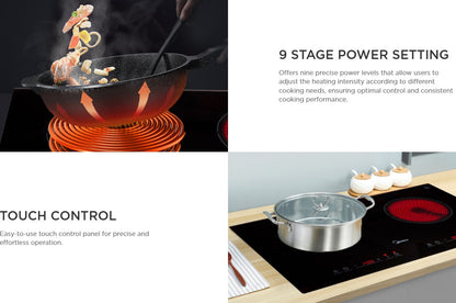 Midea Built-in Induction & Ceramic Hob MC-IHD361 / MCHD361