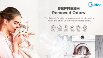 Midea 7KG Vented Dryer MD-100A70 Non-Inverter MD100A70 (Titanium Gray)