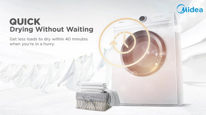 Midea 7KG Vented Dryer MD-100A70 Non-Inverter MD100A70 (Titanium Gray)