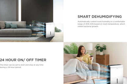 MIDEA DP Series Non-Inverter 50L Smart Dehumidifier MDDP-50DEN7 / MDDP50DEN7