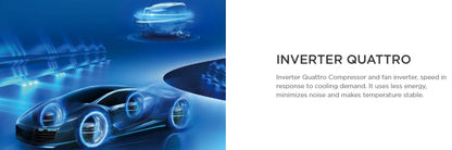 Midea 400L Mount Freezer Refrigerator MDRB431FGG28-MY Fridge Inverter MDRB431FGG28