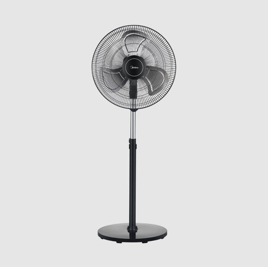 Midea 18" Industrial Stand Fan MFS180M0BMK 4 Speed Black