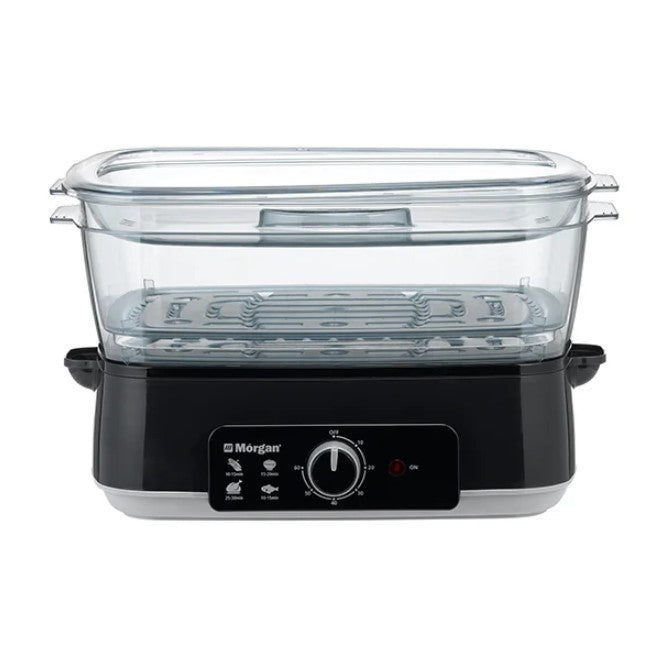 Morgan Steamer MFS-29 Black Food Steamer 28L MFS29BK