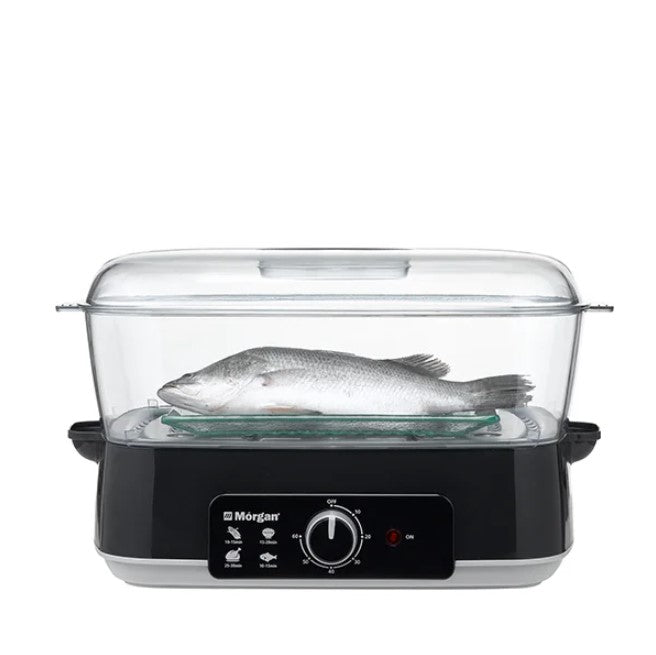 Morgan Steamer MFS-29 Black Food Steamer 28L MFS29BK