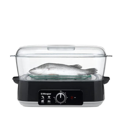 Morgan Steamer MFS-29 Black Food Steamer 28L MFS29BK