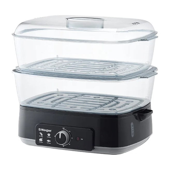 Morgan Steamer MFS-29 Black Food Steamer 28L MFS29BK