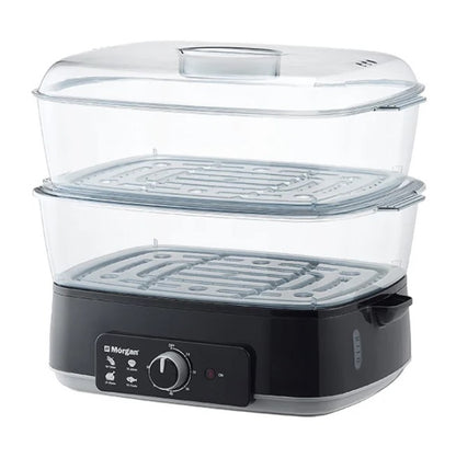 Morgan Steamer MFS-29 Black Food Steamer 28L MFS29BK