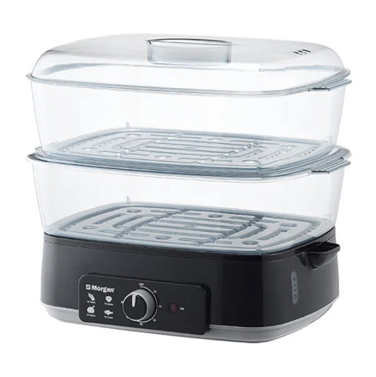 Morgan Steamer MFS-29 Black Food Steamer 28L MFS29BK