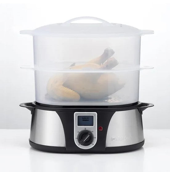 Morgan 12L Food Steamer MFS-MC12L / MFSMC12L 1000W