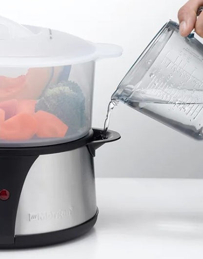 Morgan 12L Food Steamer MFS-MC12L / MFSMC12L 1000W
