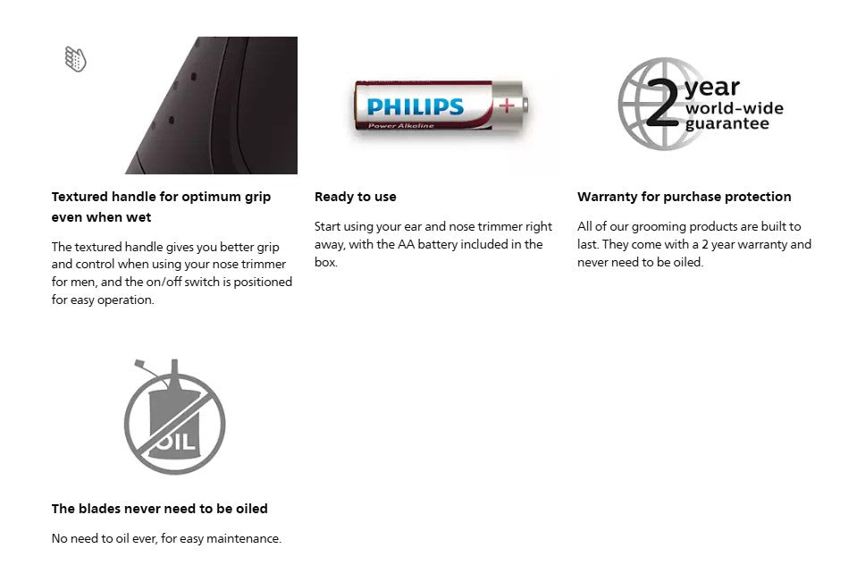 Philips Bread Trimmer MG1100 Ultra precise beard styler MG1100/16 Multigroom series 1000