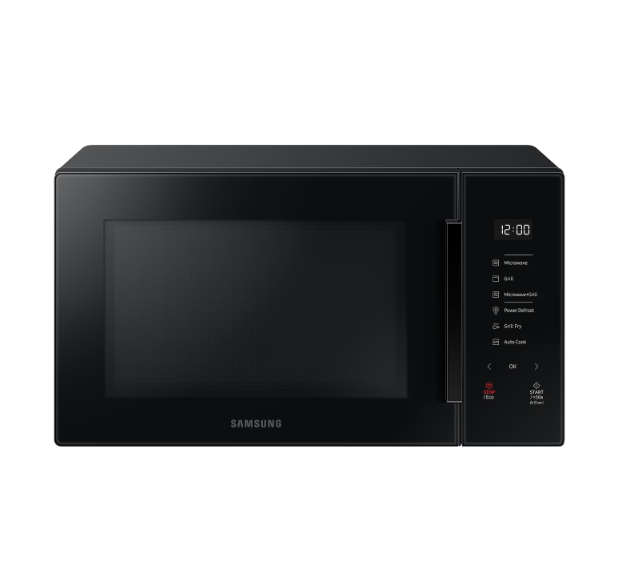 SAMSUNG 30L Microwave Oven MG30T5018CK Grill Microwave Oven with Healthy Grill Fry Function MG30T5018CK/SM (Black)