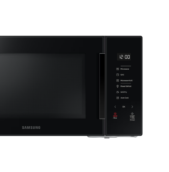 SAMSUNG 30L Microwave Oven MG30T5018CK Grill Microwave Oven with Healthy Grill Fry Function MG30T5018CK/SM (Black)