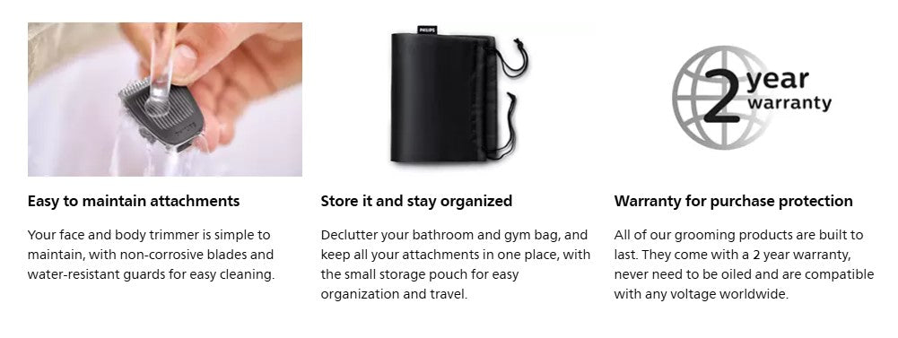 Philips Multigroom MG3730 series 3000 8-in-1, Face and Hair MG3730/15