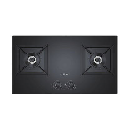 Midea 2 Burner Built-in Gas Hob - MGH-4360GL / MGH4360GL Black