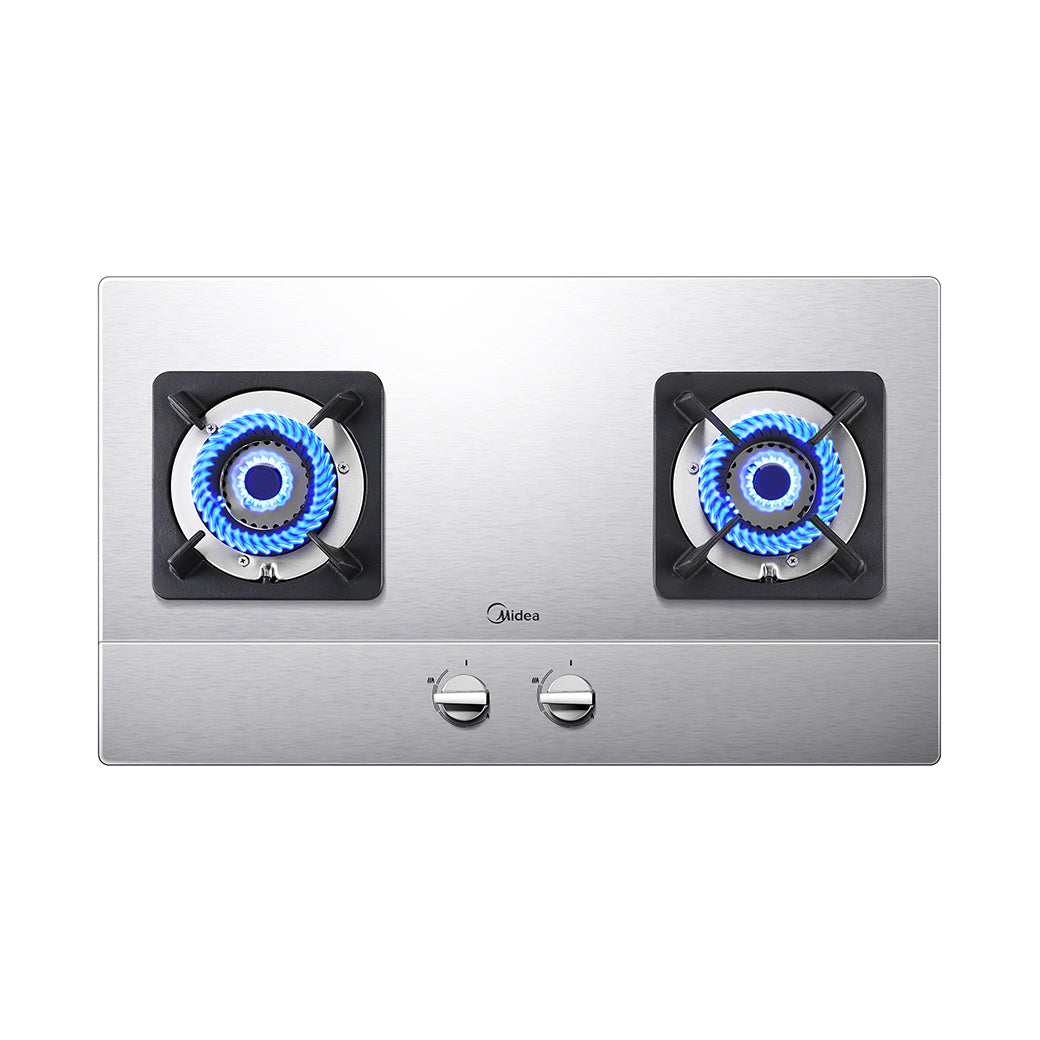Midea 2 Burners Built-in Gas Hob MGH-8216SS/ MGH8216SS (Stainless Steel)