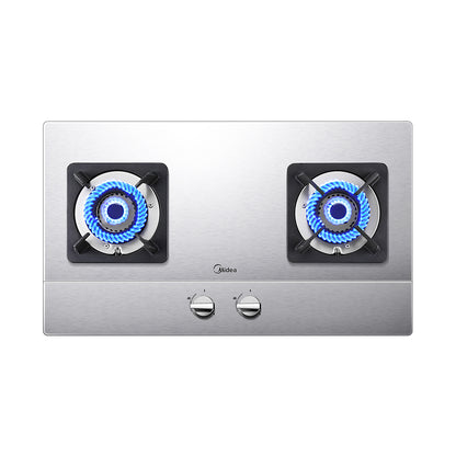 Midea 2 Burners Built-in Gas Hob MGH-8216SS/ MGH8216SS (Stainless Steel)