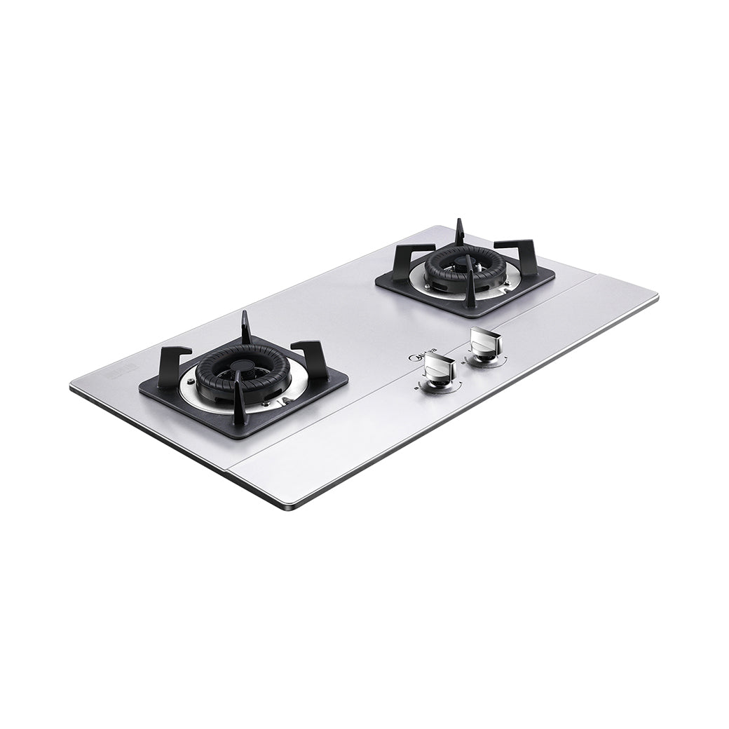 Midea 2 Burners Built-in Gas Hob MGH-8216SS/ MGH8216SS (Stainless Steel)
