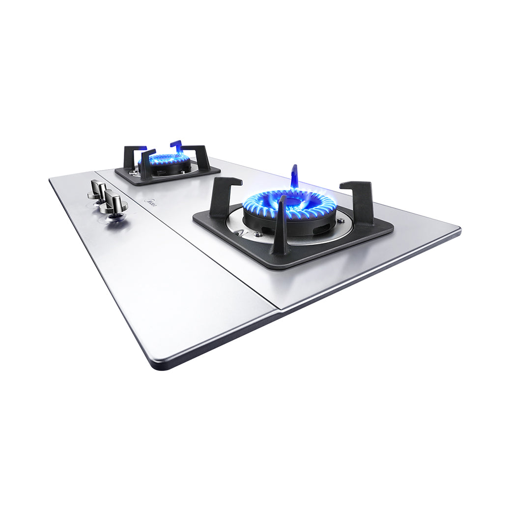 Midea 2 Burners Built-in Gas Hob MGH-8216SS/ MGH8216SS (Stainless Steel)