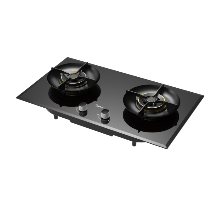 Midea 2 Burner MGH-9020GL Built-in Gas Hob MGH9020GL Tempered Glass (5.2kW) Dapur Gas