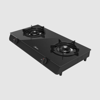 Midea 2 Burners Table Top Gas Stove - MGS-T211G / MGST211G Black