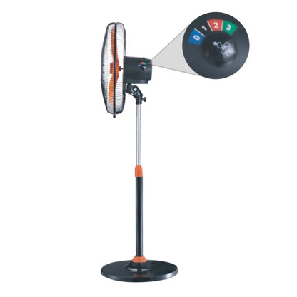 Mistral 18" MISF1801EB Industrial Stand Fan 5 Blade 3 Speed